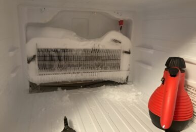 Emergency Freezer Repair In Process