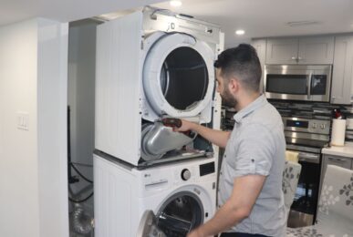 Expert Dryer Motor Repair In Process