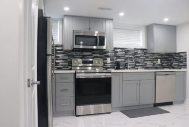 Kitchen Appliance After Professional Installation